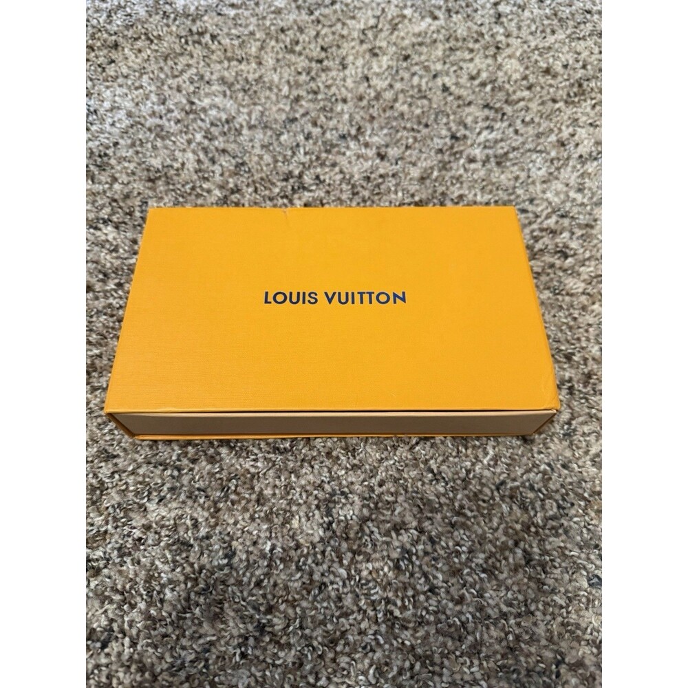 Louis Vuitton Empty Box 8.5” x 5” x 1.5” w/ Dust Bag & Tissue Paper Authentic LV